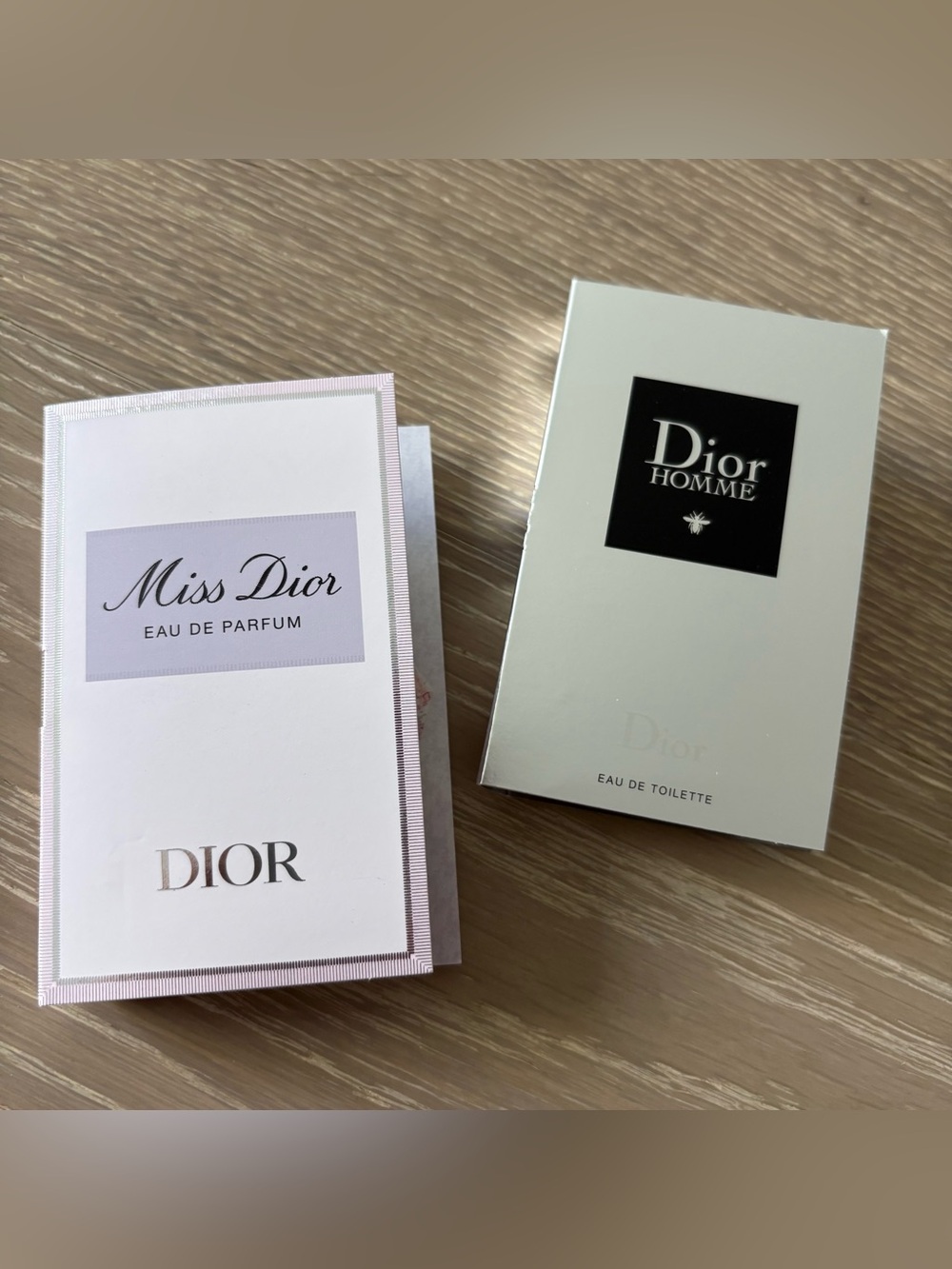Dior Miss Dior & Dior Homme Travel Sample Gift Set